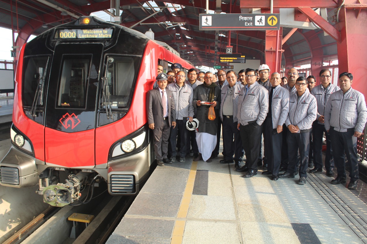 LUCKNOW METRO COMMENCES SIGNALLING & INTEGRATED TESTING TRIALS BETWEEN TRANSPORT NAGAR AND CCS AIRPORT